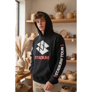 Justin Bieber Stadium Tour 2017 Hoodie Black Small Belieber Concert Merch